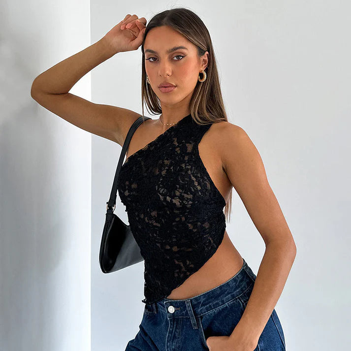 Maja™ - Blommig Cropped Top