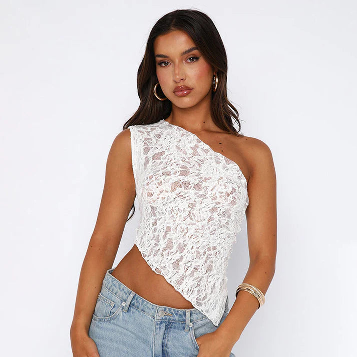 Maja™ - Blommig Cropped Top